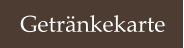 Getränkekarte